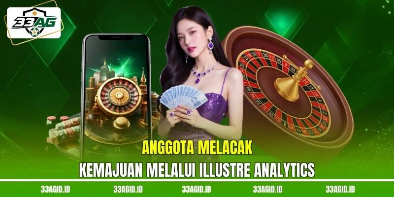 Anggota melacak kemajuan melalui Illustre Analytics 33AG