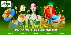 33AG Bonus Selamat Datang 160% - 5 Syarat Klaim Hadiah Awal Anda