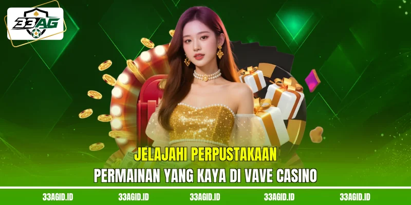 Jelajahi perpustakaan permainan yang kaya di Vave Casino