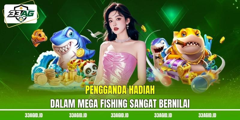 Pengganda hadiah dalam Mega Fishing 33AG sangat bernilai
