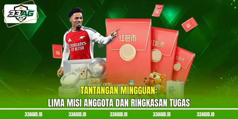 Tantangan Mingguan 33AG - Lima Misi Anggota Dan Ringkasan Tugas