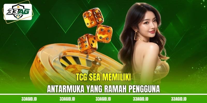 TCG SEA 33AG memiliki antarmuka yang ramah pengguna